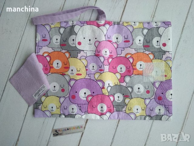 Органайзер за пелени/памперси "Цветни Мечовци", снимка 3 - Други - 32572422