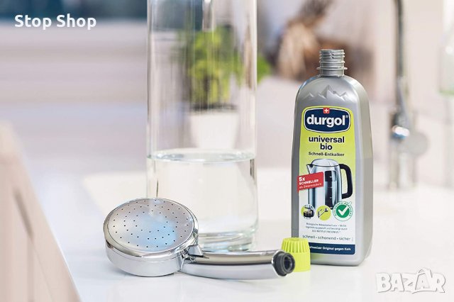 durgol Universal Organic Quick Descaler - Екологичен препарат за отстраняване на котлен камък за вси, снимка 1 - Препарати за почистване - 38049324