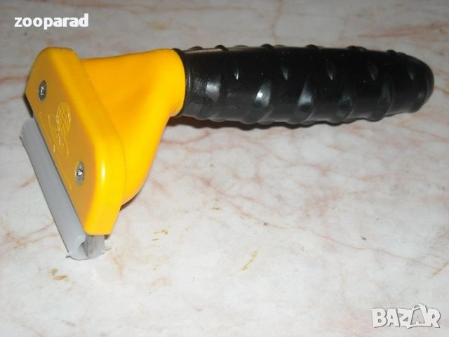 Гребен /тип фурминатор/ - премахва линеещата козина, снимка 3 - Други стоки за животни - 53166362