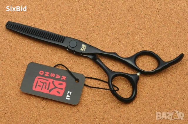 Нови професионални фризьорски ножици комплект 6 инча, снимка 2 - Фризьорски принадлежности - 28760135