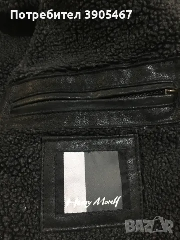 Истински кожух HENRY MONEY, снимка 9 - Палта - 47830915