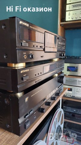 HI Fi kомпоненти Sansui AU-X301i , D-X419HX , TU-X519, снимка 1 - Ресийвъри, усилватели, смесителни пултове - 43460064