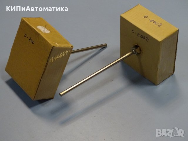 индустриален термометър NUOVA FIMA Ø110mm G 1/2 KL 1 0/+80/+200°C, L130-280mm, снимка 10 - Резервни части за машини - 35490870