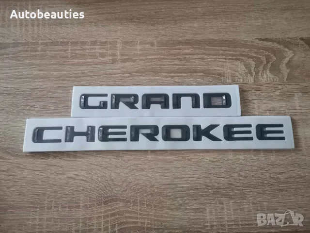 черен надпис емблема Jeep Grand Cherokee, снимка 5 - Аксесоари и консумативи - 47714177