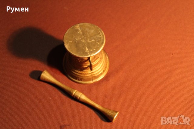 Бронзово хаванче, снимка 3 - Антикварни и старинни предмети - 43533470