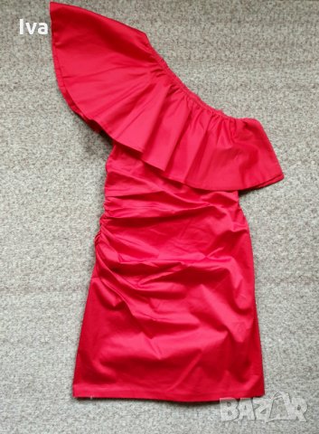 рокля Andonella с ефектен дизайн, снимка 6 - Рокли - 29033104