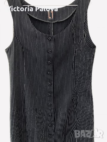 Стилна френска рокля-наметало (дълъг елек)