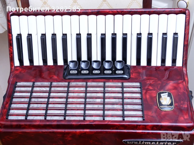 Акордеон Велтмайстер Стела 60 баса, снимка 8 - Акордеони - 50695868