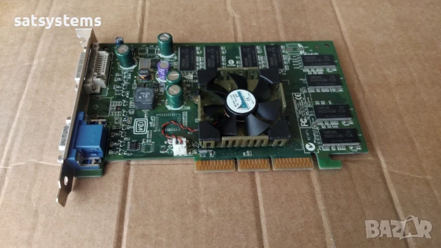 Видео карта NVidia Quadro Dell FX 500 128MB DDR 128bit AGP, снимка 5 - Видеокарти - 50899699