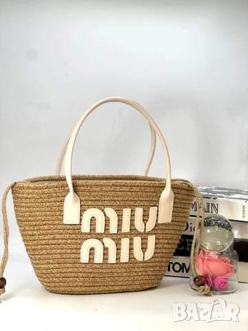 чанти :➡️43cm⬆️21cm 🌟 miu miu , снимка 5 - Чанти - 51224735