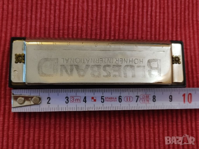 Стара хармоника HOHNER, BLUESBAND. , снимка 6 - Духови инструменти - 36406802