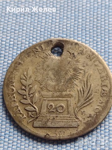 Сребърна монета 20 кройцера 1764г. Мария Терезия Кремниц Унгария 13690, снимка 6 - Нумизматика и бонистика - 42970821