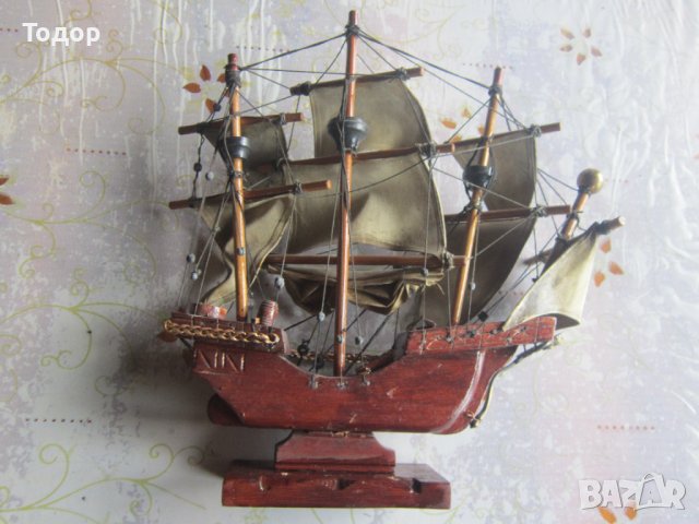 Страхотен платноход  кораб шхуна , снимка 4 - Колекции - 36902386