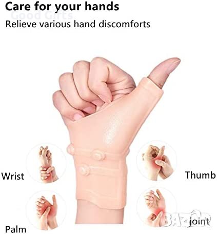 Еластична ултратънка водоустойчива наколенка + Ортеза за китка и палец, снимка 6 - Други - 39635195