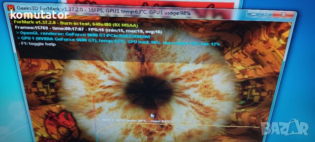 видео карта Nvidia GeForce 9600GT,512mb,256bit, снимка 4 - Видеокарти - 43400595