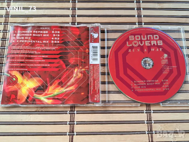Sound Lovers – Run A Way, снимка 2 - CD дискове - 50384655