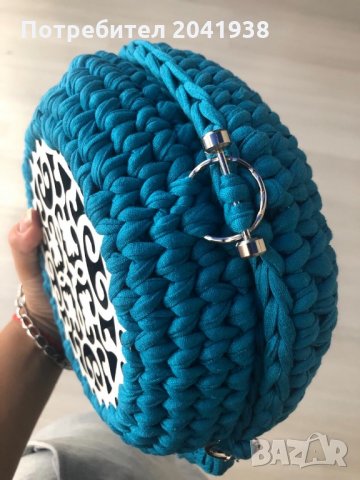 Плетена чанта, снимка 5 - Чанти - 26276445