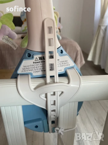 Fisher Price Музикална въртележка - проектор 3 в1 BUTTERFLY DREAMS 0м+ играчка за кошара, снимка 10 - Кошарки - 51273371