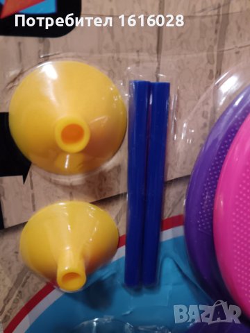 Комплект за тенис на маса с мрежа,топчета, розова и лилава хилка., снимка 10 - Тенис - 44087798