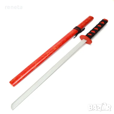 Играчка Меч, Дървен, С кания, 73 см, снимка 1