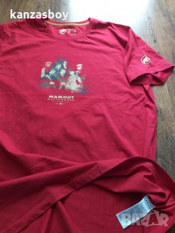 mammut matterhorn 150 years first ascent - страхотна мъжка тениска КАТО НОВА, снимка 8 - Тениски - 33293133