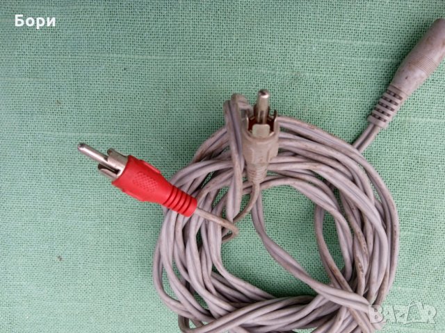Немски кабел  жак моно мъжко към 2 х чинч 4 метра, снимка 3 - Други - 35120004