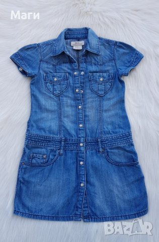 Детска дънкова рокля H&M  размер 7-8 години 