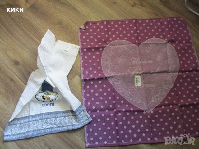 Кухненски кърпи 100% памук, снимка 2 - Хавлиени кърпи - 40463853