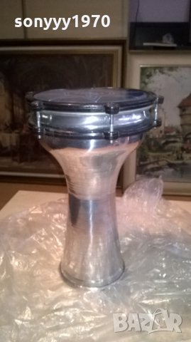 НОВА тарамбука-внос сирия-алуминиева-30х20см, снимка 7 - Ударни инструменти - 26929958