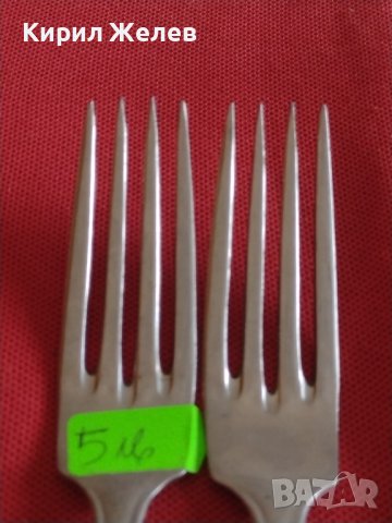 Две вилици с маркировка Eine Rostfrei стари за КОЛЕКЦИЯ ДЕКОРАЦИЯ БИТОВ КЪТ 42185, снимка 3 - Други ценни предмети - 43832756