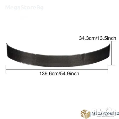 Спойлер за багажник PG307 Черен, снимка 3 - Аксесоари и консумативи - 49119079