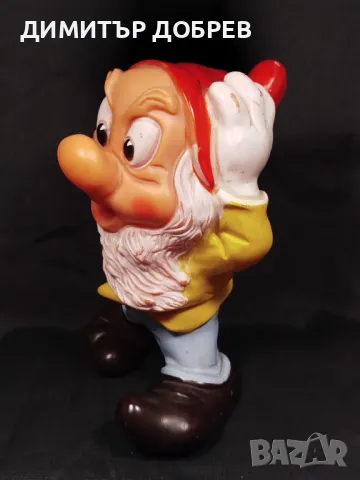 СТАРА РЕТРО ГУМЕНА ИГРАЧКА КУКЛА ДЖУДЖЕ DISNEY ITALY, снимка 3 - Колекции - 49182814