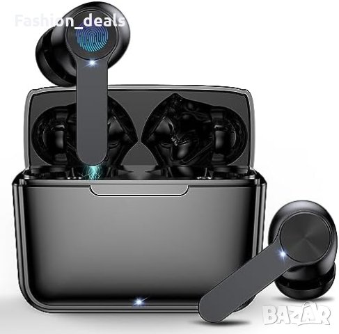 Нови Безжични Bluetooth 5.3 слушалки USB-C HiFi стерео Подарък