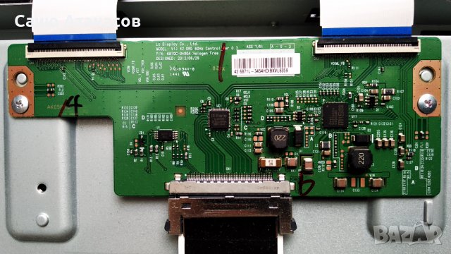 Panasonic TX-42A400B със счупена матрица ,TNPA5916 1 P ,TNP4G566 A 1 ,6870C-0480A ,TNPA5935 1 LD, снимка 15 - Части и Платки - 26461642