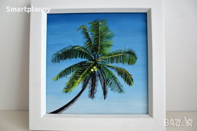Кокосова палма, снимка 1 - Картини - 37055873