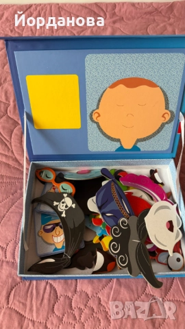 Образователна игра с елементи и части от лицето, снимка 2 - Образователни игри - 51919656