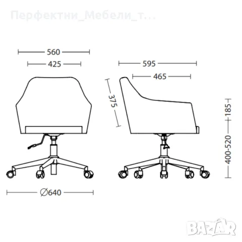 Луксозно кресло,офис кресло,посетителско кресло-по поръчка с избор на дамаска, снимка 3 - Столове за офис - 49737705