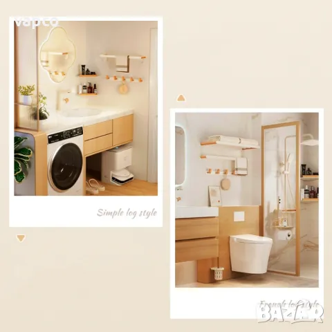 Комплект аксесоари за баня серия Scandinavian, снимка 2 - Други - 49439438