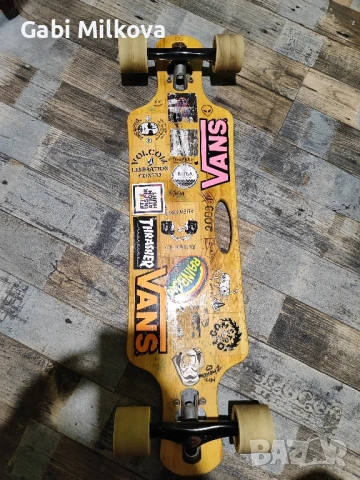 Лонгборд, снимка 2 - Скейтборд, ховърборд, уейвборд - 51344338