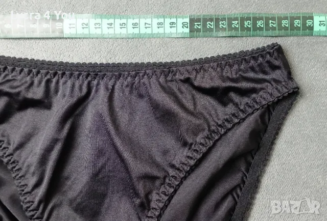 S черни сатенени бикини, снимка 15 - Бельо - 50155994