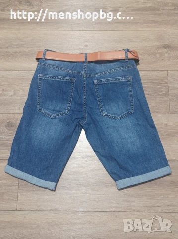  Къси панталони с колан - бермуди код 84, снимка 2 - Къси панталони - 50992051
