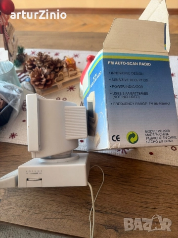 Транзисторен приемник във формата на компютър, снимка 3 - Геймърски - 52935592