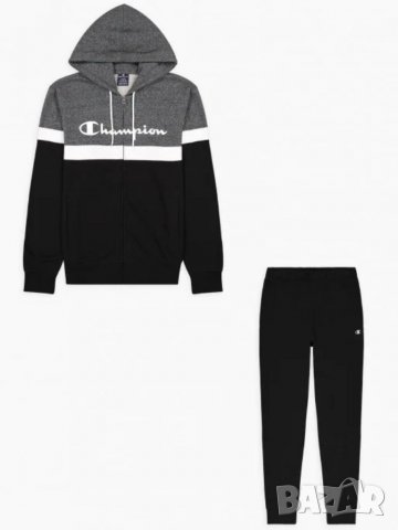 CHAMPION Спортен екип Hooded Full Zip Suit, снимка 3 - Спортни дрехи, екипи - 36796342