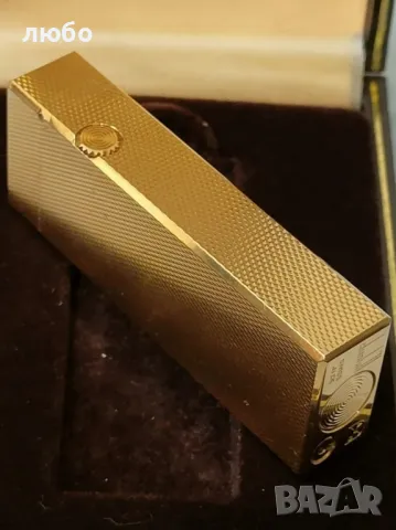 Запалка DUNHIL AD Във Злато Покритие ЧИСТО НОВА , снимка 6 - Запалки - 49276890