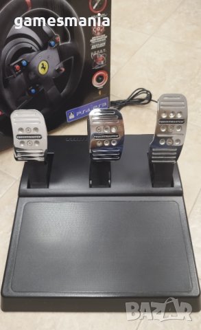 [PS5/PS4/PS3/PC] Волан и педали Thrustmaster - T300 Ferrari Alcantara edition, снимка 3 - Аксесоари - 43059852