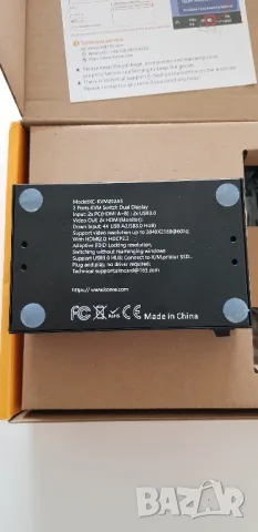KVM превключвател KC-KVM202AS – HDMI 2.0, Dual Display, USB 3.0, 4K@60Hz, снимка 5 - Кабели и адаптери - 50130083