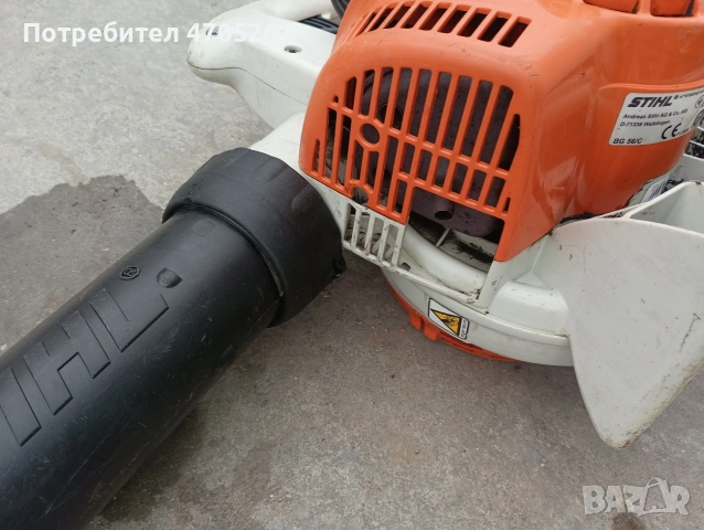 stihl bg 56 духалка, снимка 3 - Градинска техника - 53068944