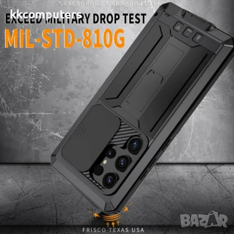 Samsung Galaxy S25 Ultra R-JUST Удароустойчив/Водоустойчив Калъф и Протектор, снимка 10 - Калъфи, кейсове - 51418438