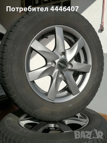 Джанти 14" 4х100 Дайхатцу , снимка 2 - Гуми и джанти - 52354274