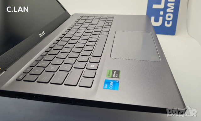 Acer Aspire A515-57G i5 1235U/8GB/512SSD/RTX 2050-4GB/FHD/Подсветка, снимка 7 - Лаптопи за игри - 53423083
